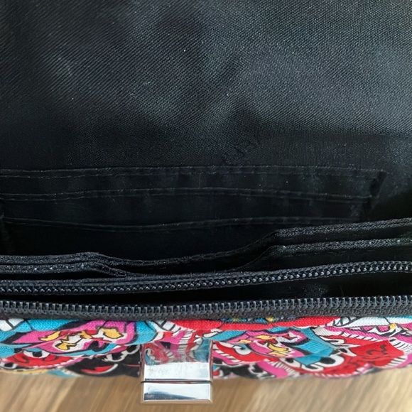 Vera Bradley Women's Parisian Paisley Turn Lock Envelope Short Wallet Wristlet - Picture 8 of 10